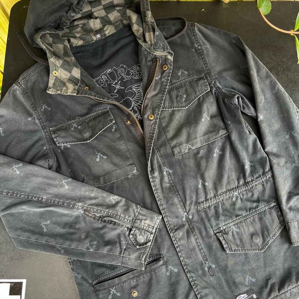 VANS/ Tony Trujillo 66 Core Collection 2008 Black Hooded Jacket